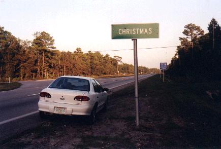 De plaats Christmas in de staat Florida in de Verenigde Staten